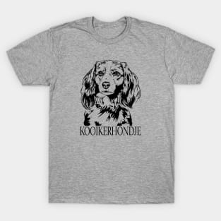 Funny Proud Kooikerhondje dog portrait T-Shirt